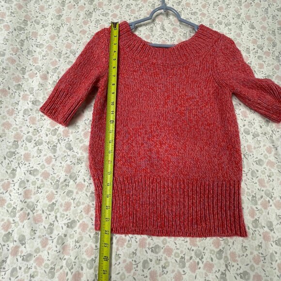 Worthington Womens Short Sleeve Sweater Size Medium - Metallic accents - Picture 8 of 12